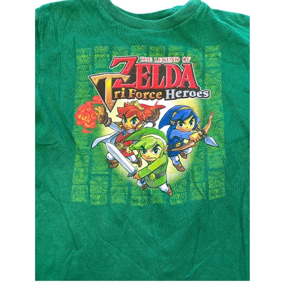 The Legend Of Zelda Tri Force Heroes Youth Shirt - Picture 2 of 7